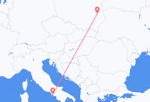 Flyg från Neapel till Lublin