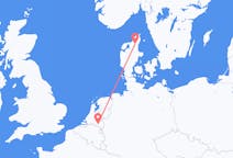 Flyreiser fra Eindhoven, Nederland til Aalborg, Danmark