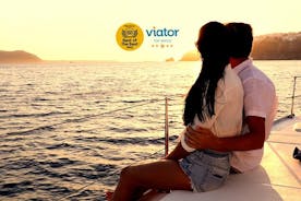 Santorini Luxury Caldera Cruise med fuld græsk måltid og solnedgang