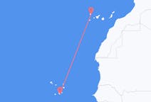 Voli da Praia, Capo Verde to La Palma, Spagna