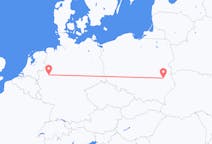 Flyg från Lublin till Dortmund