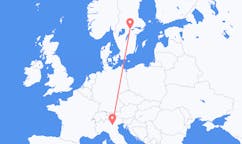 Flyrejser fra Verona, Italien til Örebro, Sverige