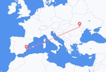 Flights from Alicante in Spain to Iași in Romania