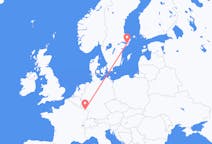 Flyreiser fra Saarbrücken, til Stockholm