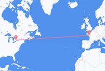 Flights from Toronto, Canada to Nantes, France
