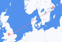 出发地 瑞典出发地 斯德哥尔摩前往英格兰的伯明翰的航班