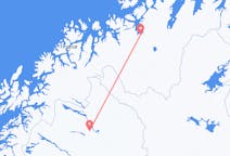 Vols depuis la ville de Kiruna vers la ville d'Alta