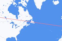 Flyreiser fra Lloydminster, Canada til Santiago del Monte, Spania