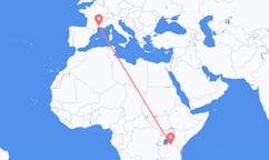 Flights from Seronera, Tanzania to Montpellier, France