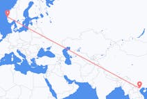 Flyrejser fra Hanoi til Bergen
