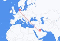 Flyreiser fra Riyadh, Saudi-Arabia til Bremen, Tyskland