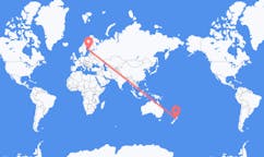 Flyreiser fra Palmerston North, New Zealand til Åbo, Finland