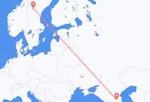 Fly fra Groznyj til Östersund