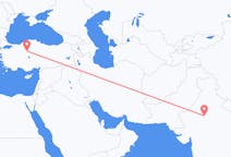 Flights from Jaipur, India to Ankara, Turkey