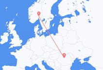 Flights from Oslo, Norway to Târgu Mureș, Romania