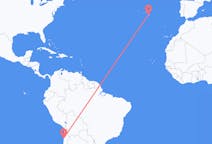 Flyreiser fra Antofagasta, Chile til Ponta Delgada, Portugal