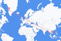 Flüge von Ho-Chi-Minh-Stadt, Vietnam nach Ilulissat, Grönland