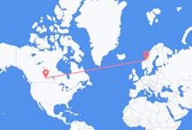 Flyrejser fra Saskatoon, Canada til Trondheim, Norge