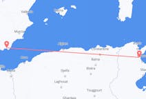 Рейсы из Энфиды, Тунис в Альмерию, Испания