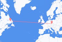 Flights from Happy Valley-Goose Bay to Prague
