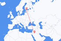 Flights from Al Jawf Region to Tallinn