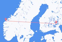 Flights from Savonlinna, Finland to Ålesund, Norway