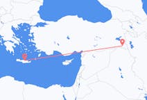 Flights from Hakkâri, Turkey to Heraklion, Greece
