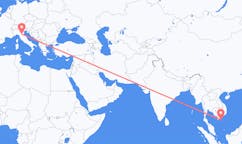Flights from Côn Sơn Island, Vietnam to Bologna, Italy