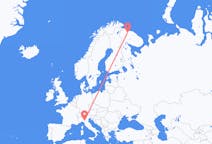 Flights from Murmansk, Russia to Parma, Italy