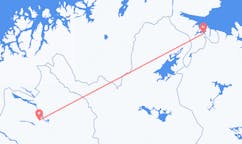 Flights from Kirkenes, Norway to Kiruna, Sweden