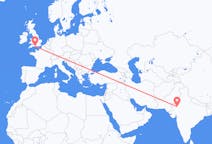 Flights from Jodhpur, India to Bournemouth, the United Kingdom