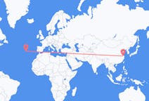 Flights from Changzhou, China to Ponta Delgada, Portugal