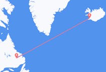 Flights from Happy Valley-Goose Bay to Reykjavík