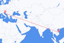 Flights from Chu Lai, Vietnam to Zadar, Croatia