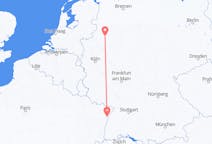 Flyreiser fra Münster, Tyskland til Strasbourg, Frankrike