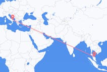 Flyreiser fra Kota Bharu, til Bari