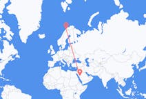 Flyreiser fra Medina, Saudi-Arabia til Bardufoss, Norge