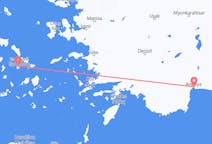 Flights from Syros, Greece to Antalya, Turkey