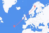 Flights from Graciosa, Portugal to Arvidsjaur, Sweden