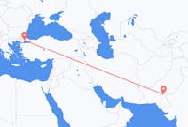 Flyg från Sukkur, Pakistan till Süleymanpaşa, Turkiet