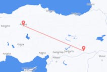 Lennot Mardinilta, Turkki Ankaraan, Turkki