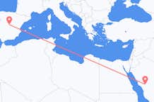 Flights from Medina to Madrid