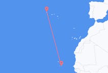 Flights from Praia, Cape Verde to Corvo Island, Portugal