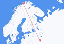 Flyg från Moskva, Ryssland till Alta, Norge