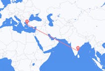 印度出发地 金奈飞往印度目的地 希俄斯的航班