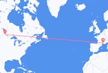 Lennot Winnipegistä, Kanada Nimesiin, Ranska