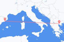从塞萨洛尼基飞往巴塞罗那的航班
