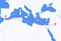Flüge von Arar (Stadt), Saudi-Arabien nach Malaga, Spanien