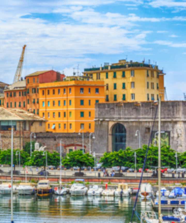 Flights from the city of Reykjavik, Iceland to the city of Genoa, Italy