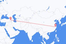 Flug frá Hangzhou, Kína til Iğdır, Tyrklandi